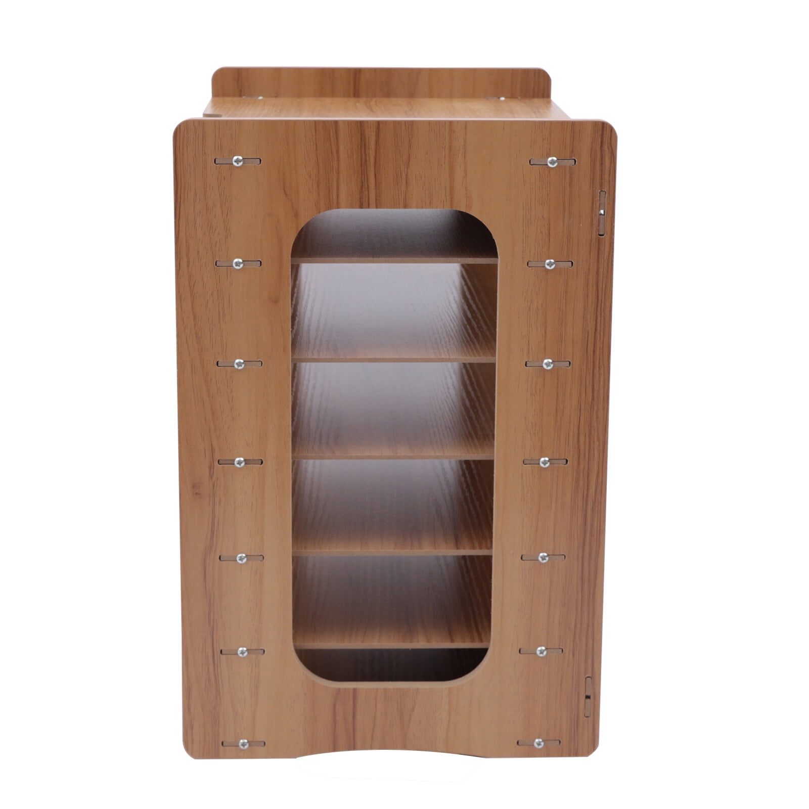 7Tier Widen Wood Office Paper Organizer for Desk Desktop File Holder Desk Letter Tray & A4 Paper Sorter Document Book Magazine Storage Shelf Rack Desk Organizer for Home Office School Classroom