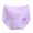 Purple, variant on KOERIM Women High Waist Menstrual Period Panties Leak Proof Physiological Underpants Cotton Crotch Comfortable Stretch Briefs; XL-6XL Plus Size