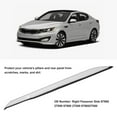 thumbnail image 4 of Quarter Panel Molding Trim,  Quarter Panel  Molding Trim Center Pillar Rear Panel Trim Strip Replacement for Optima 2011 to 2015, 4 of 7