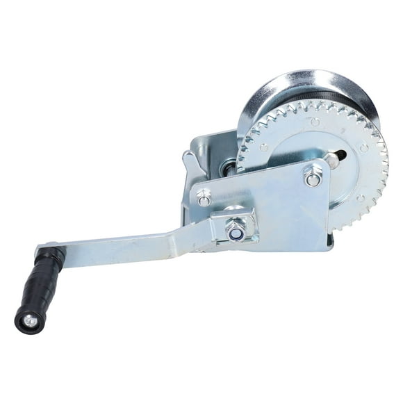 Trailer Winch, Cable Gear Winch Hand Crank Winch Easy To Use 1000Lbs Winch For Swamp For Snow For Beach For Muddy For Desert