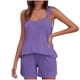 thumbnail image 2 of Camisola Tops para las Mujeres Cuello en V sin Mangas con Pantalones de Bolsillo, Pantalones de Mujer Casual para Primavera Verano, 2 of 7