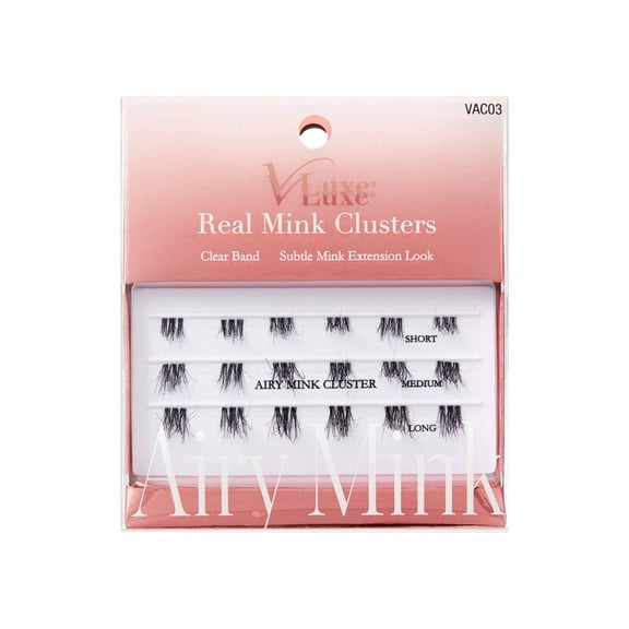 KISS - VLE AIRY MINK CLUSTERS EYELASHES 03