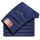 thumbnail image 1 of Pantalones vaqueros elásticos finos de verano de cintura alta elásticos rectos sueltos informales de talla grande pantalones Cargo para hombres jóvenes, 1 of 4