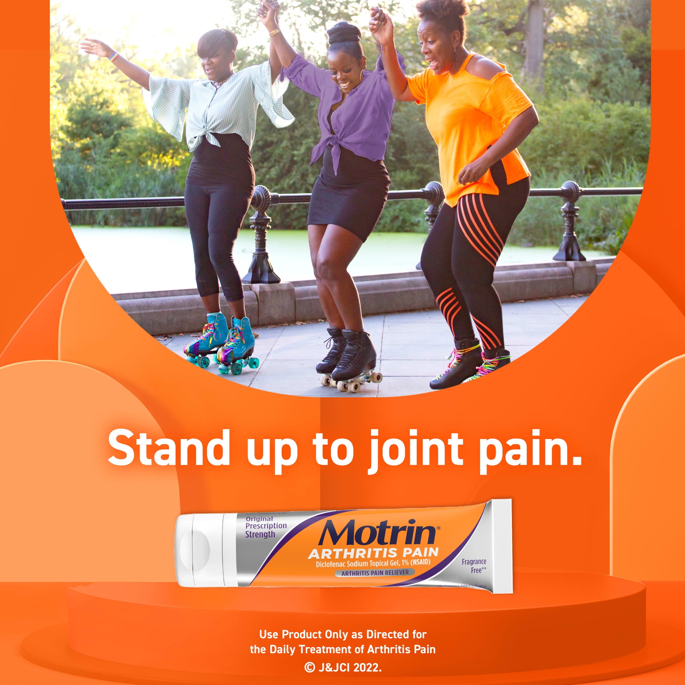 Motrin Arthritis Pain Relief Diclofenac Sodium Topical Gel 1%, 3.53 oz