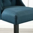 thumbnail image 6 of Baronet Tufted Button Upholstered Fabric Bar Stool EEI-3741-AZU By, 6 of 7