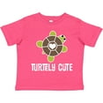 thumbnail image 3 of Inktastic Turtley Cute Girl Turtle Girls Toddler T-Shirt, 3 of 5