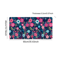 thumbnail image 2 of Colorful Flowers Gaming Mouse Pad 2mm Thick Stitched Edge Waterproof Non-Slip Large Computer Keyboard Mouse Mat,Suitable for Office Entertainment Decorative Desk Pad 35.4 x 15.7 Inches, 2 of 7