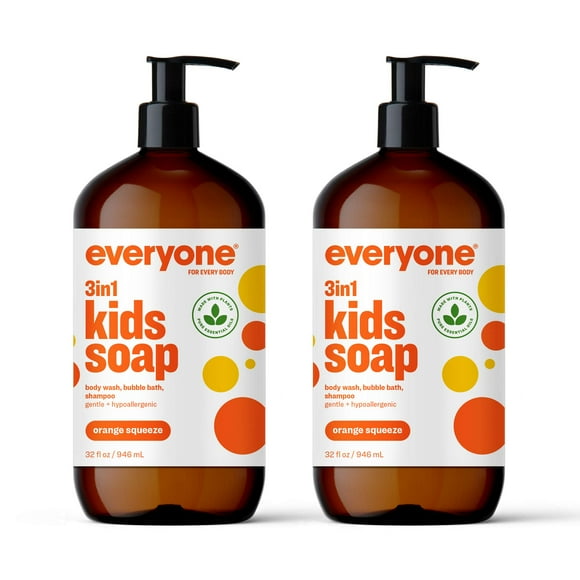 Jabón, gel de baño, baño de burbujas, champú Everyone 3-in-1 Kids