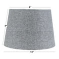 thumbnail image 5 of Better Homes & Gardens Grey Tweed Accent Lamp Shade, 5 of 5