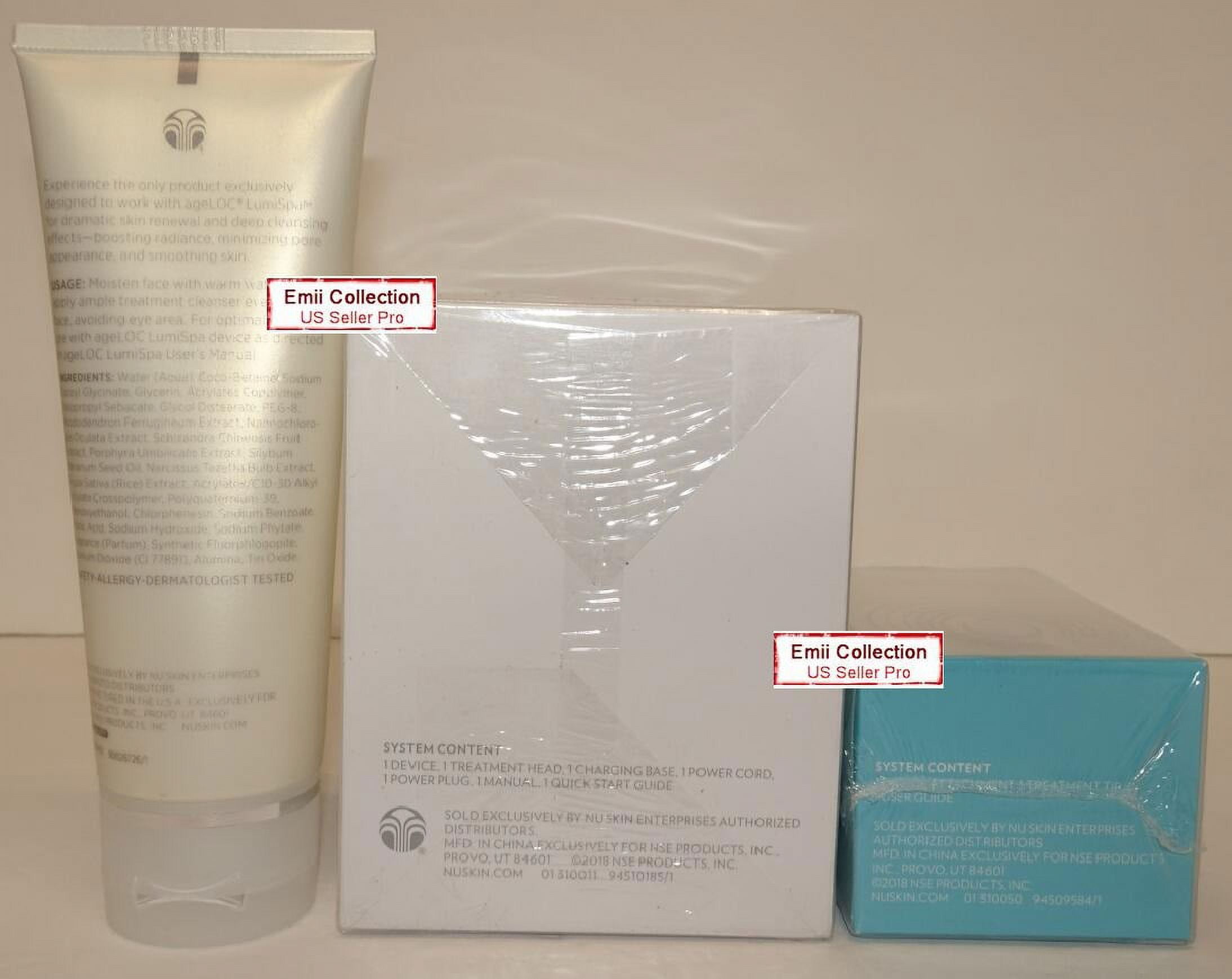 Nu Skin ageLOC LumiSpa Skincare Face Kit with Normal/Combo