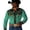 Dark Green@GC@, variant on Mens Western Cowboy Shirts Long Sleeve Buttons Down Shirts for Men Trendy Embroidered Lapel Soft Lightweight Tops