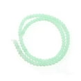 thumbnail image 3 of K-KED Light Green Jade Smooth Round Beads 4mm 6mm 8mm 10mm 12mm 15.5" Strand-8 mm, 3 of 6