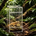 thumbnail image 4 of Small Acrylic Terrariums with Bottom Drain for Simple Cleaning and Improved Observability, 4 of 8