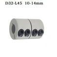 thumbnail image 2 of Rigid Shaft Coupler D32L45 D25L40 Clamp Stepper Motor Coupling Engrave Machine, 2 of 2