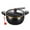 Black, variant on 8L Mini Pressure Cooker Fast Heating Pot with Lock Handles Non-Stick Micro Pressure Cooker with See-Through Lid for Stews Soups and Grain Cooking