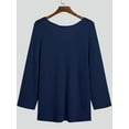 thumbnail image 5 of INCERUN Men's Fashion Simple V-Neck Long Sleeve Thin Knitted Sweater Top, 5 of 5