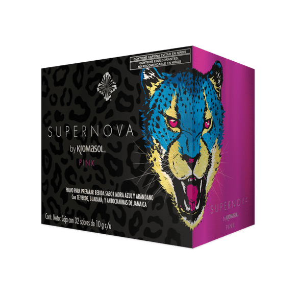 Supernova Pink by Kromasol caja con 32 sobres