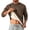 Coffee—Base Layer Tops Men, variant on Fleece Lined Thermal Shirts for Men Winter Warm Undershirts Long Sleeve Underwear Top Athletic Base Layer Tops CoffeeS
