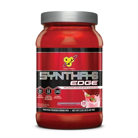 BSN Syntha-6 Edge, Strawberry Shake, 24g Protein, 2.25