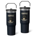 thumbnail image 2 of 1pc Cat Lovers 30oz Tumbler with Straw & Handle - Insulated Stainless Steel Cup | Holiday Gift for Man Women (Christmas, Valentine's, Birthday), 2 of 7