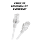 thumbnail image 2 of Cable Ethernet Red Lan 20m Reforzado Cat6 Internet Consola Blanco, 2 of 5