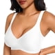 thumbnail image 2 of Ropa Interior Transpirable para Mujeres Sujetador Delgado de Tamaño Grande sin Bordes Reunión Diseño Ropa Interior Inalámbrica Diaria Cómoda, 2 of 6