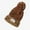 Brown, variant on HNMKIU Wool Knit Winter Baseball Cap for Women Thick Warm Lined Cold Weather Hat Brown,One Size