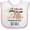 White and Pink, variant on Inktastic Sloth I'd Rather Be Hanging with Mimi Boys or Girls Baby Bib