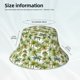 thumbnail image 3 of Balery Green Hawaii Palms Sombreros para el sol para hombre y mujer, sombrero de pescador con UPF 50+, 3 of 6