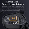 thumbnail image 4 of Auricular inalámbrico Bluetooth 5.2 Bling Bling con gancho para la oreja, 4 of 12