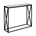 thumbnail image 3 of Evelyn&Zoe Arlo 36" Wide Rectangular Console Table, Blackened Bronze, 3 of 9