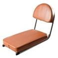 thumbnail image 3 of ebike Bicycle Rear Saddle BicycleSeat With Back Rest Pad Extended Sponge Cushion, 3 of 8
