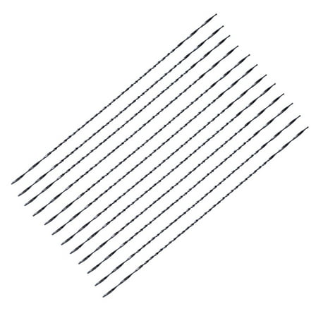 12 Pcs Wire Saw Metal Cutter Fixed Jigsaw Spiral Blades Durable