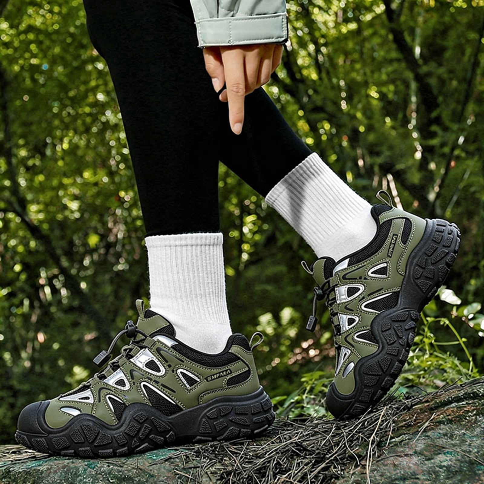 Win s Way Women's All Terrain Hiking Sneakers, Lightweight Cushioning Walking Shoes for Trekking & Adventures