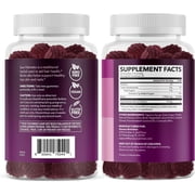Havasu Nutrition Saw Palmetto with 2500mcg Biotin, DHT Blocker Hair Supplement for Women, 60 Gummies