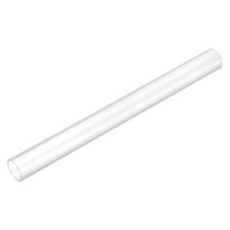 Uxcell Rigid Round Clear Tubing 12mm(1/2") ID x 14mm(9/16") OD x 0.5Ft(150mm) Length Plastic Tube