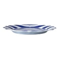 thumbnail image 3 of Plato Trinche Prichos 27 cm De Melamina Azul y Blanco, 3 of 4