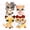 ZH1, variant on 2 PCS Minilpsshop Little Animal Cartoon Pets Figures Dachshund #909 Bonbon Cat #1660 and Accessories