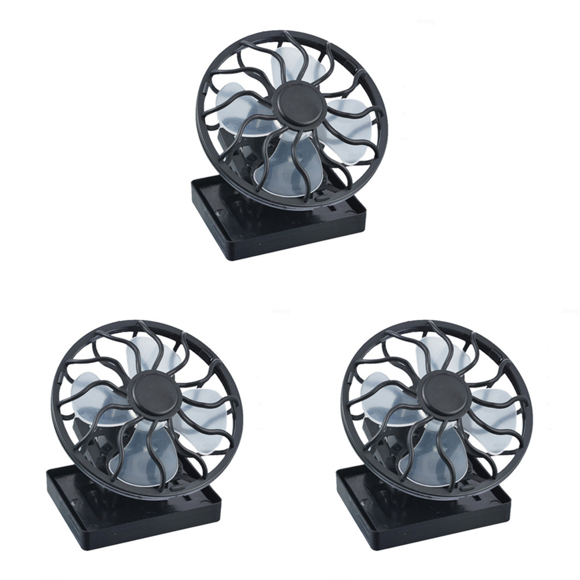Ventilador solar Recargable Collar de mesa de escritorio Mini clip portátil