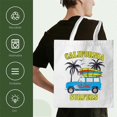 thumbnail image 2 of Sublimation Tote Bags Blanks 15 x 13 Inch Polyester Canvas Tote for DIY Crafting Heat fer Bag f, 2 of 5