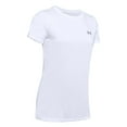 thumbnail image 6 of Under Armour Womens Stretch Short Sleeves Shirts & Tops Black S, 6 of 6