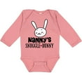 thumbnail image 3 of Inktastic Nanny Bunny Rabbit Grandchild Boys or Girls Long Sleeve Baby Bodysuit, 3 of 5