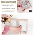 thumbnail image 2 of 2025 2 Pcs Photo Frame Double Sided Rotating Wood Glass Rustic Picture Frame, 2 of 5