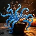 thumbnail image 6 of YuanGuangQ Octopus Tentacle Plant Pot Decor Set, Resin Sea Creature Limb Embellishments for Potted Greenery, Decor Accents for Flower Pot Tabletop Home Scene Layout Decoration, 6 of 6