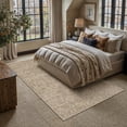 thumbnail image 3 of BERTHMEER 8'x10' Area Rugs for Living Room Large Vintage Light Brown Carpets for Bedroom Office Machine Washable Farmhouse Dining Room Oriental Rugs Non Slip Traditional Distressed Rugs, 3 of 8
