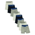 thumbnail image 1 of Fruit Of The Loom Boys' 8-Pack Boxer Briefs - black multi, 6 - 8 (Big Boys), 1 of 3