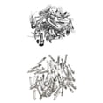 thumbnail image 1 of Pinzas para el cabello Yuyangstore 100 Unidades de Metal de Plata Broches Y Francés Barrette, 1 of 8