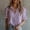 Light Purple, variant on Womens Button Down Shirts Short Sleeve Lace Trim Blouses Summer Lightweight Fashion Tops Casual Dressy Clothing Light Purple S