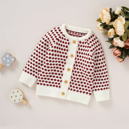 

Hunpta Blouse Tops Infant Baby Outfits Pullover Cotton Sweatshirt Knitted Sweater Boys Girls Boys Tops