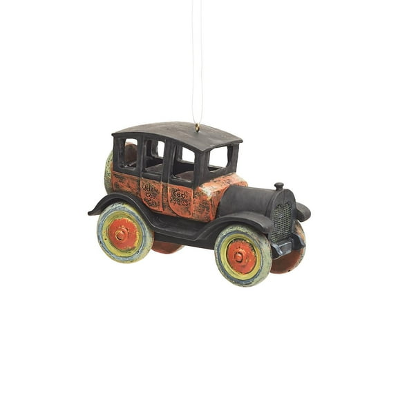Antique Taxi Christmas XMAS Tree Ornament